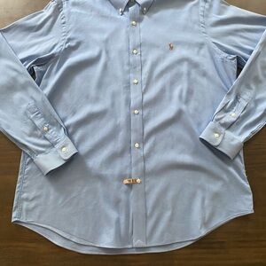 POLO Ralph Lauren Sky Blue Casual Button-Down Shirt